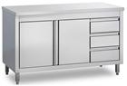 Banco acciaio inox armadiato