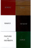 Armadi zincoplastificati in diversi colori