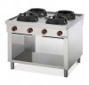 Cucine wok  gas a parete 2/4/6 fuochi